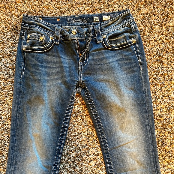 Miss Me Mid Rise Signature Boot Jean - Picture 2 of 8